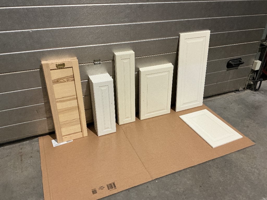 Ikea keuken panelen bodbyn en torhamn, Beige, Zo goed als nieuw, Minder dan 100 cm, 25 tot 50 cm