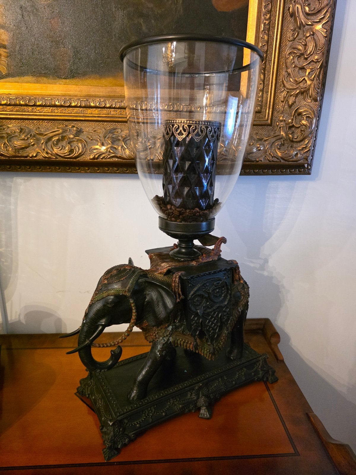 maison sucre / de suikertuin windlichten set, Ophalen, Koper of Brons