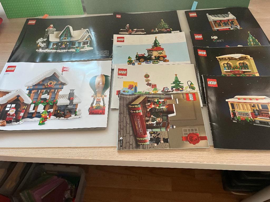 lego heel veel bouwboeken kerst en disney, Lego, Overige typen, Ophalen of Verzenden, Zo goed als nieuw