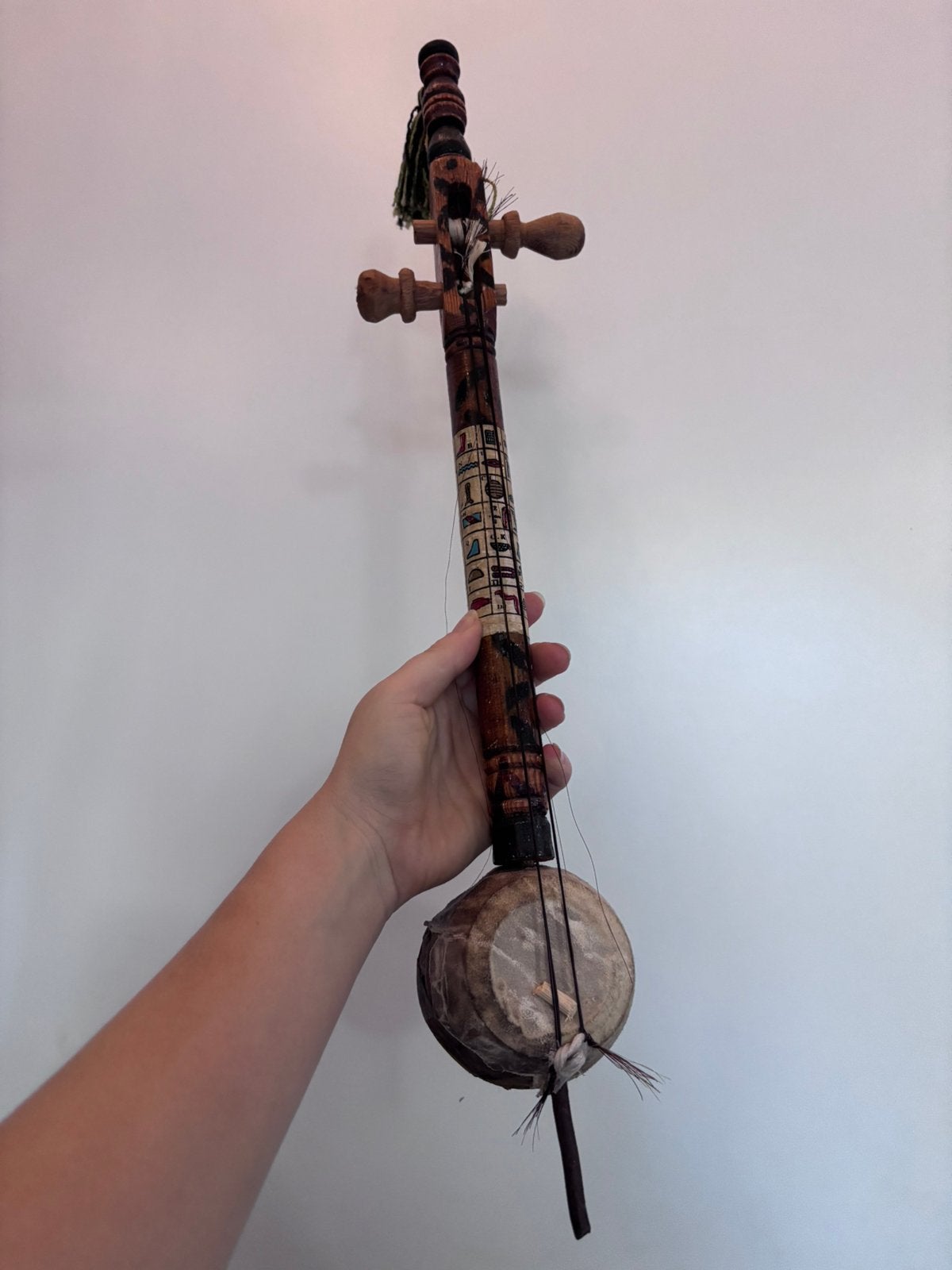 Egyptische Rababa / Rebab – traditioneel snaarinstrument, Ophalen of Verzenden, Zo goed als nieuw, Overige typen