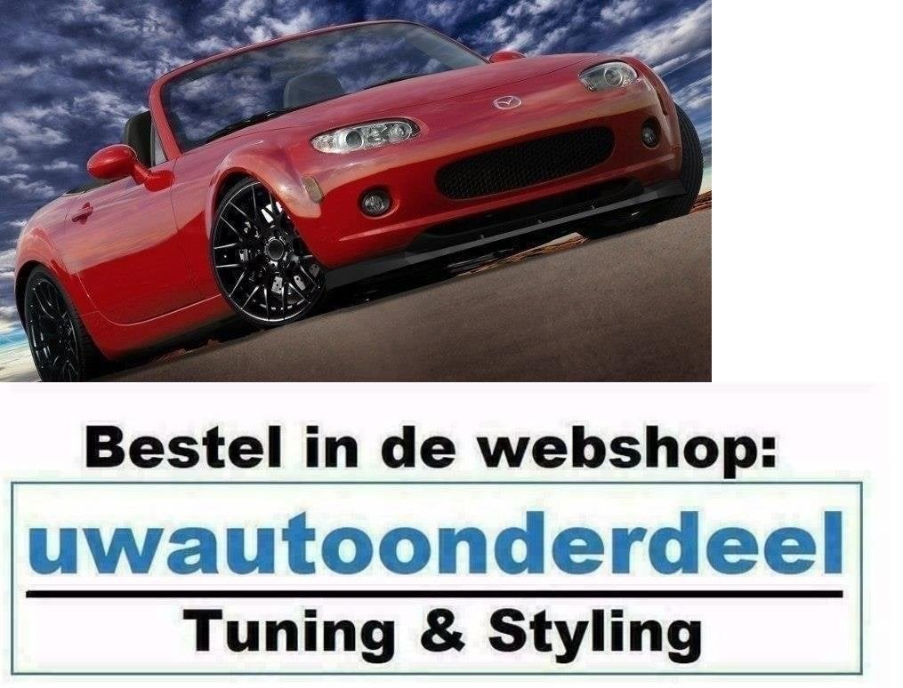 Maxton Design Spoiler Lip Splitter Voor Mazda MX5 MK3, Auto diversen, Verzenden