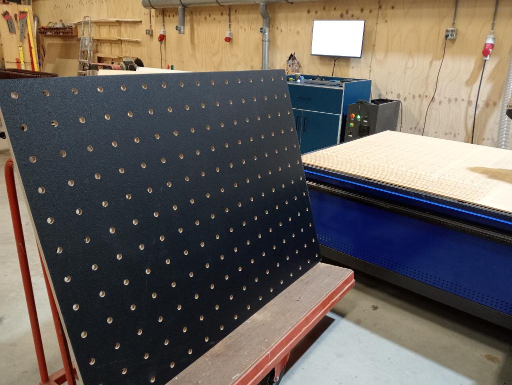 MFT werkblad / CNC gefreesde werkbankplaat op maat, Ophalen, Nieuw, 170 cm of meer