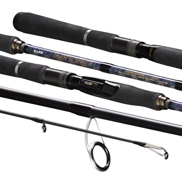 Illex Nitro S 215 M-MH Kayak edition, Ophalen, Zo goed als nieuw, Werphengel