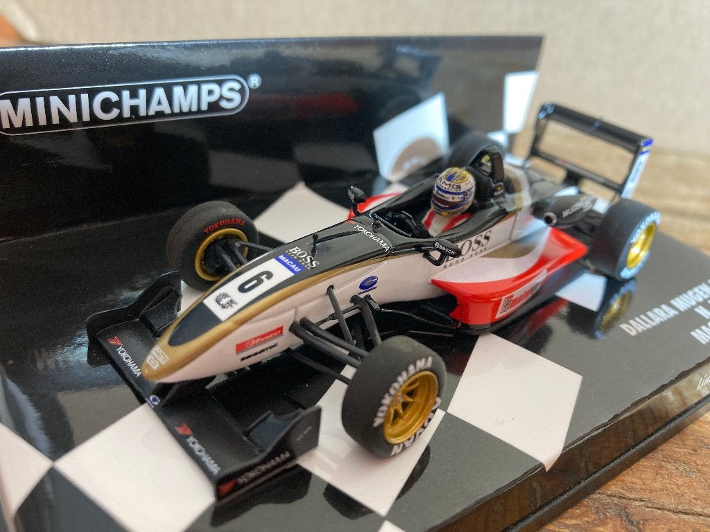 ✅ Nico Rosberg 1:43 Dallara Mugen F303 Macau GP 2003 F3, Ophalen of Verzenden, Nieuw, Formule 1