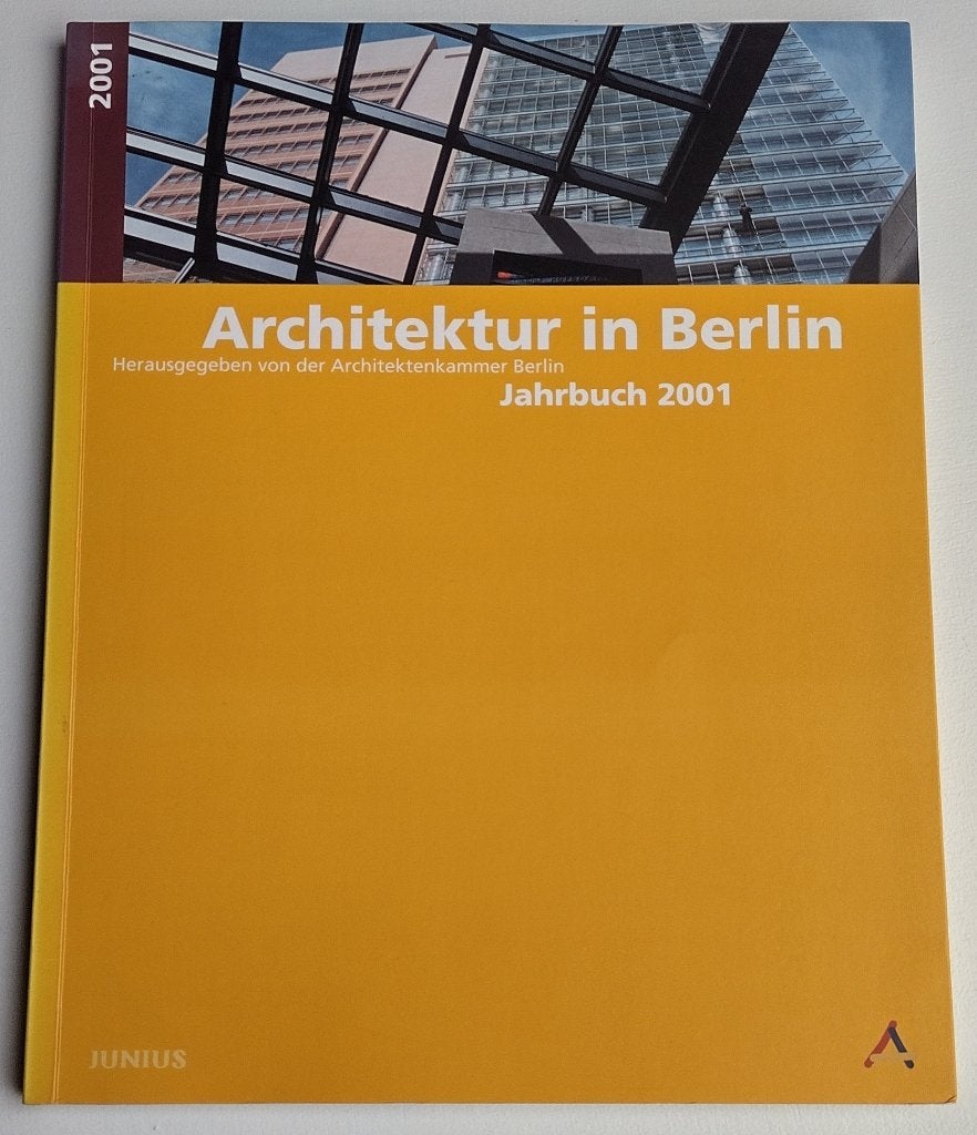 Architectur in Berlin - Jahrbuch 2001, Ophalen of Verzenden, Zo goed als nieuw