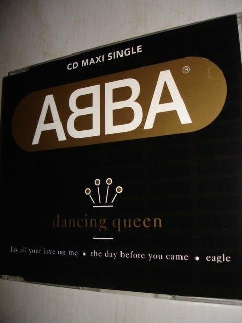 ABBA- Dancing queen- CD MAXI SINGLE- GRIJS POLYDOR POLAR, Verzenden, Zo goed als nieuw, Pop