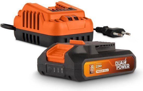 Dual Power lader set POWDP90620 - 20V, 2.0Ah (Accu), Info@Dual.nl, Nieuw, Ophalen of Verzenden, Dual 1