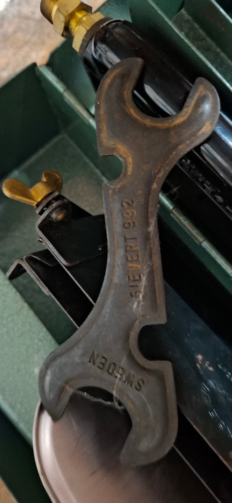 Vintage Sievert 992/993 Soldeerbrander met gereedschap, Ophalen