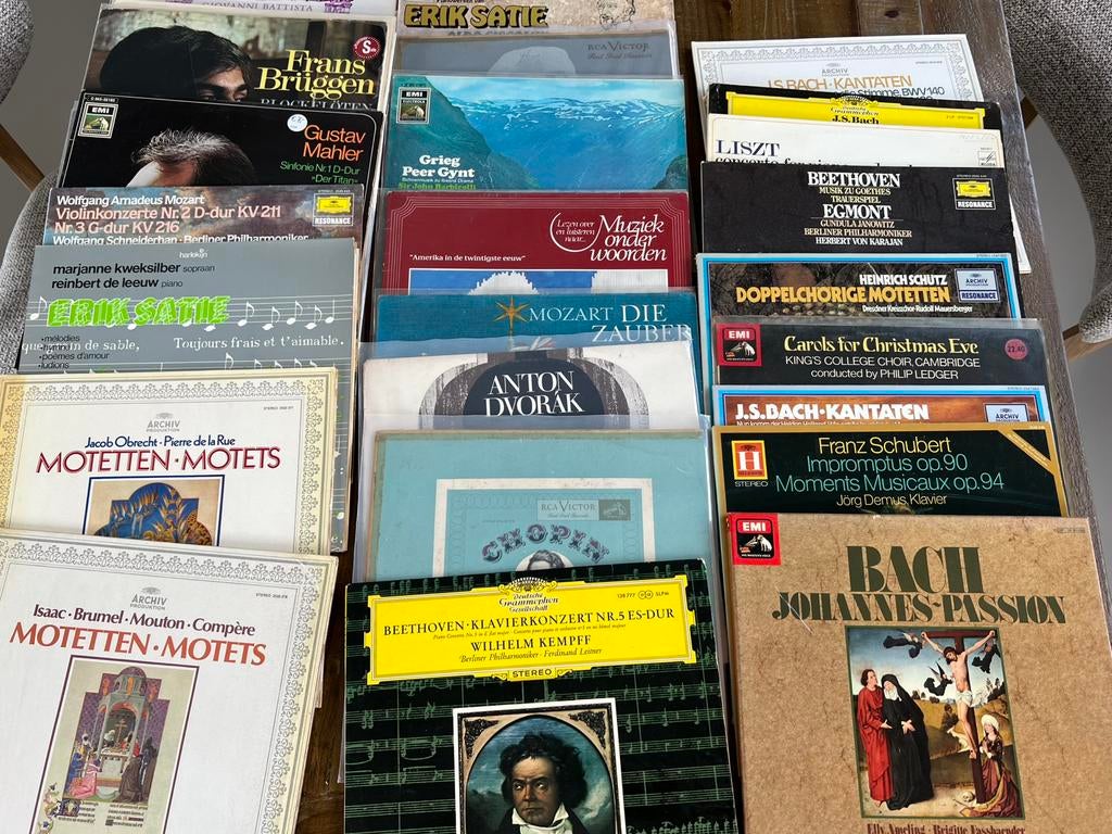 Verzameling klassieke platen, gratis, Ophalen, Gebruikt, Overige formaten, Overige typen