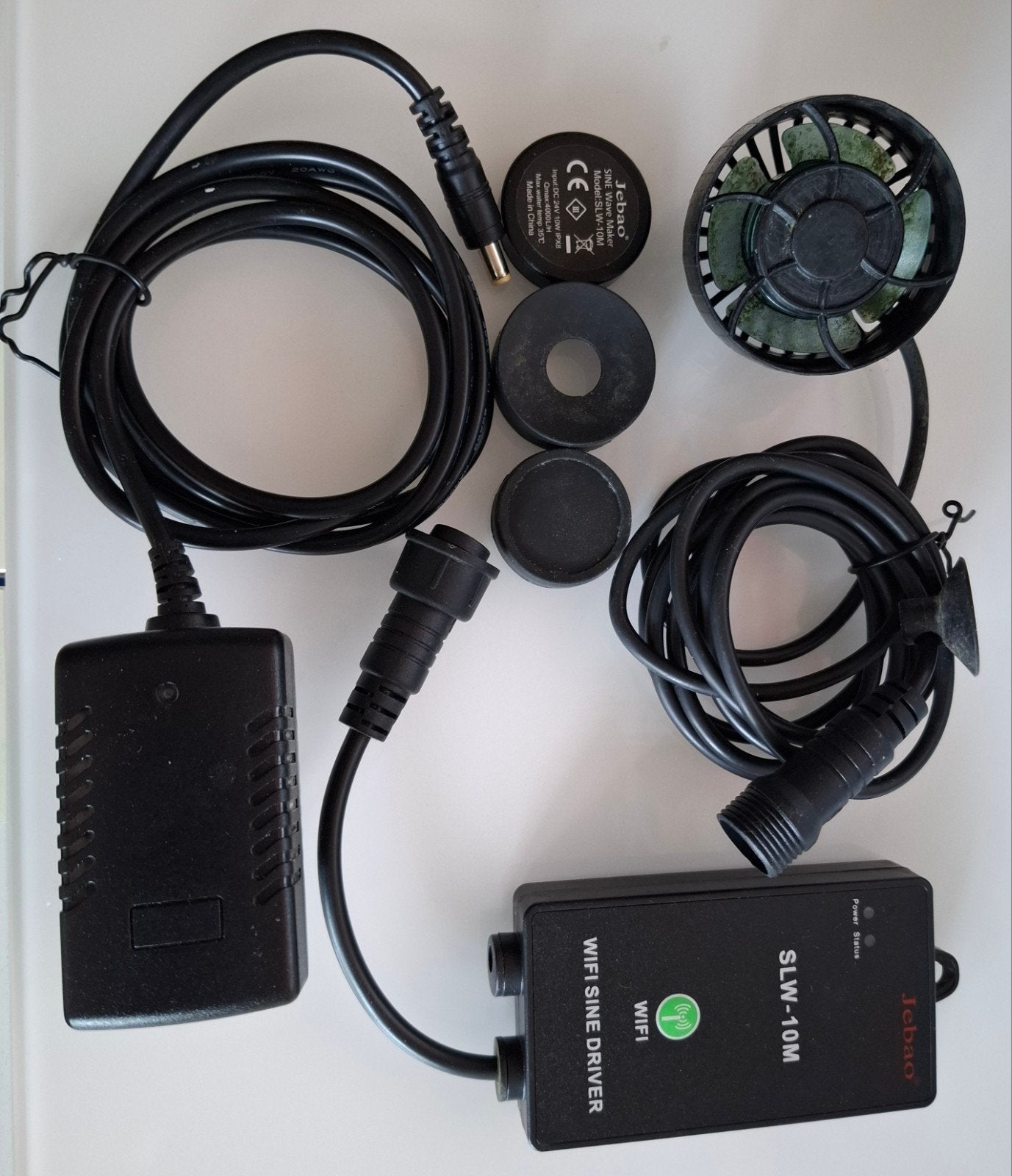 Jebao SLW 10M Wifi stromingspomp voor zoet en zeeaquarium, Ophalen