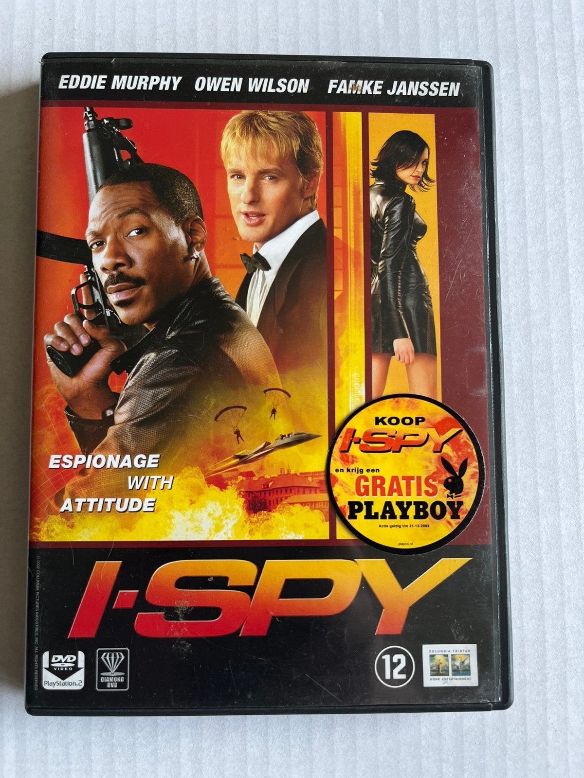 I Spy DVD met Eddie Murphy en Owen Wilson, Nederlands, Actiethriller, Ophalen of Verzenden, Vanaf 12 jaar