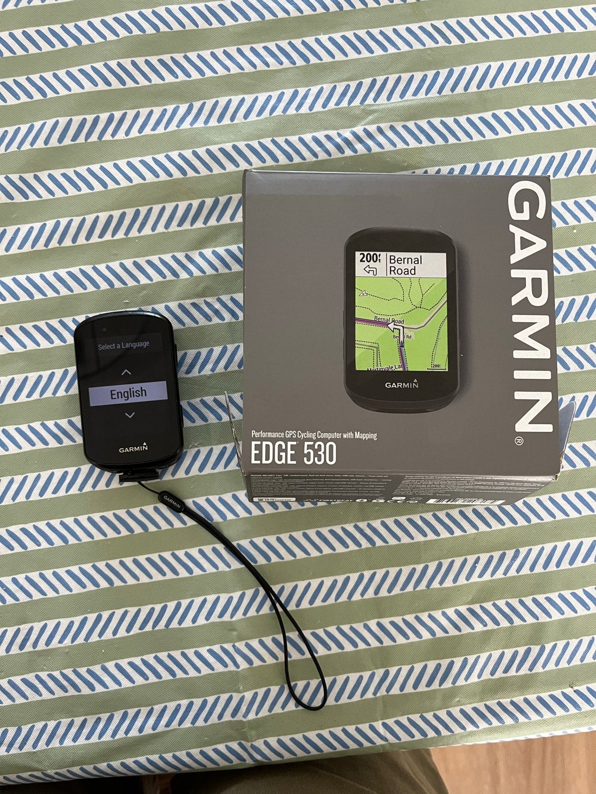 Garmin Edge 530 GPS Fietscomputer, Fietsen en Brommers, Fietsaccessoires | Fietscomputers, Ophalen of Verzenden, Draadloos, Zo goed als nieuw