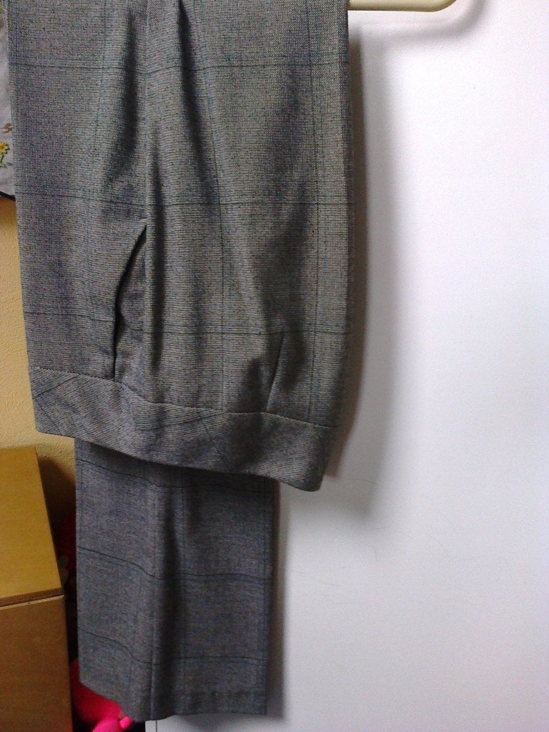 Steps broek grijs geruit pantalon 34 ruit geruite, Ophalen of Verzenden, Zo goed als nieuw, Steps, Maat 34 (XS) of kleiner