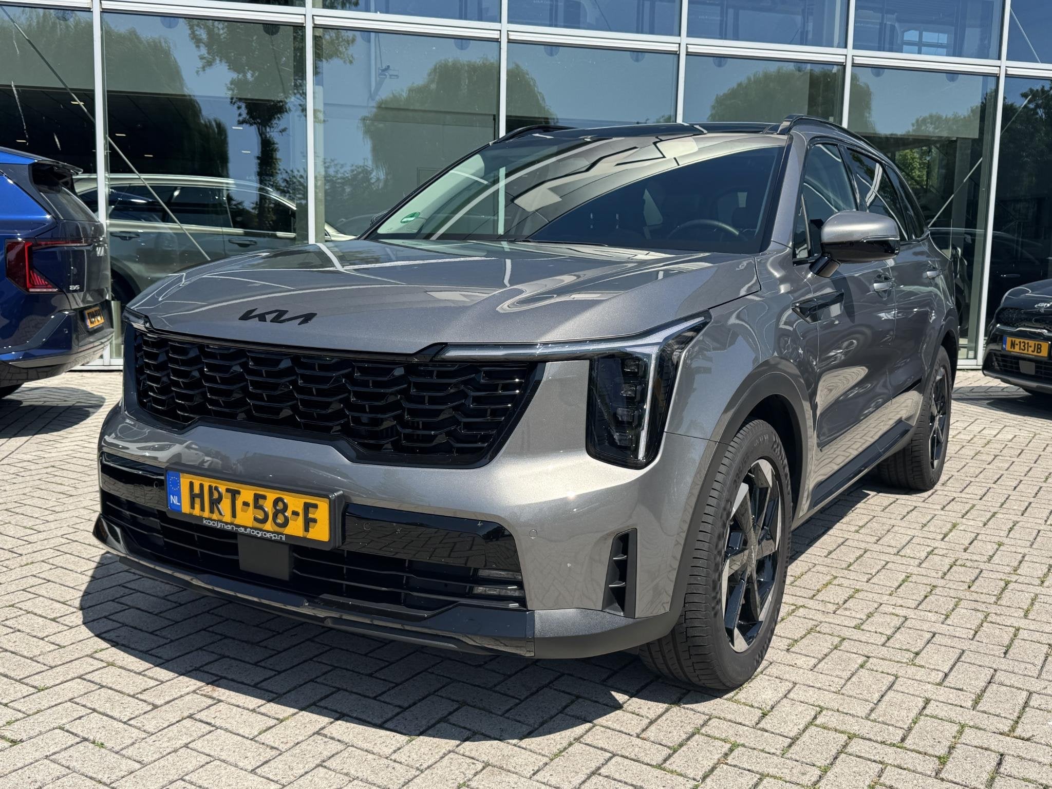 Kia Sorento 1.6 T-GDi Plug-in Hybrid 4WD DynamicPlusLine 7p, Auto's, Gebruikt, Euro 6, 4 cilinders, 7 stoelen
