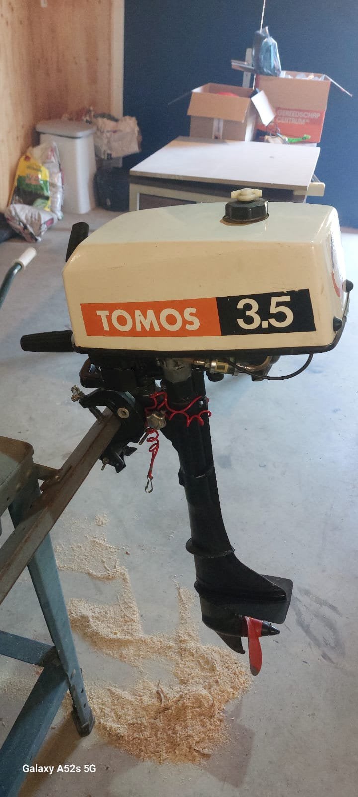 Buitenboordmotor Tomos, Ophalen, Gebruikt, Motor en Techniek, Motorboot