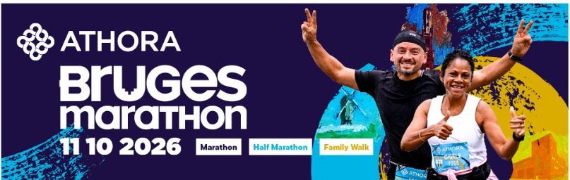 startbewijs Brugge marathon 11 oktober, Overige typen, Nieuw, Hardlopen, Ophalen