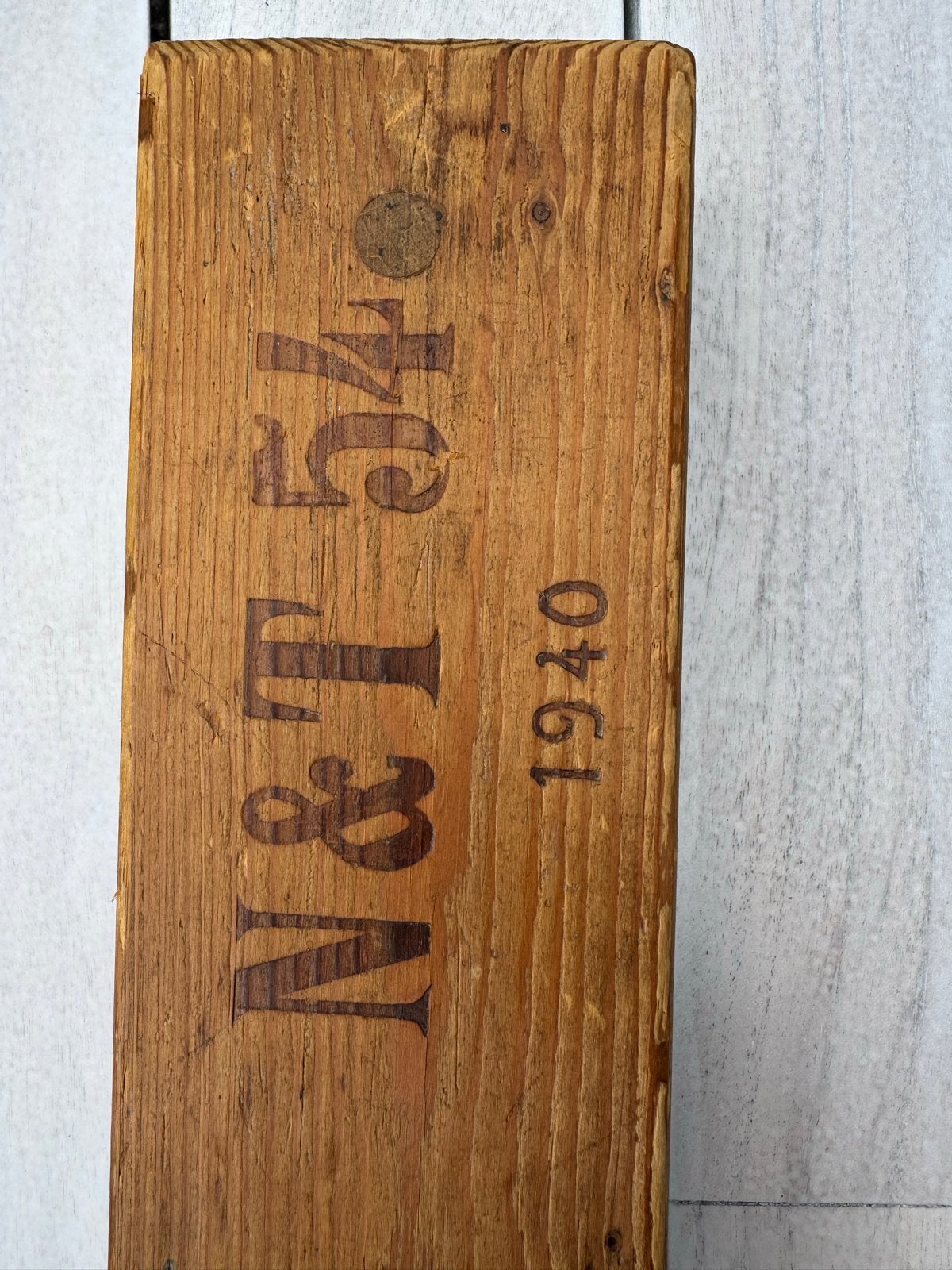 Antieke Houten Sigarenmal - N&T 54, 1940, Antiek en Kunst, Ophalen of Verzenden