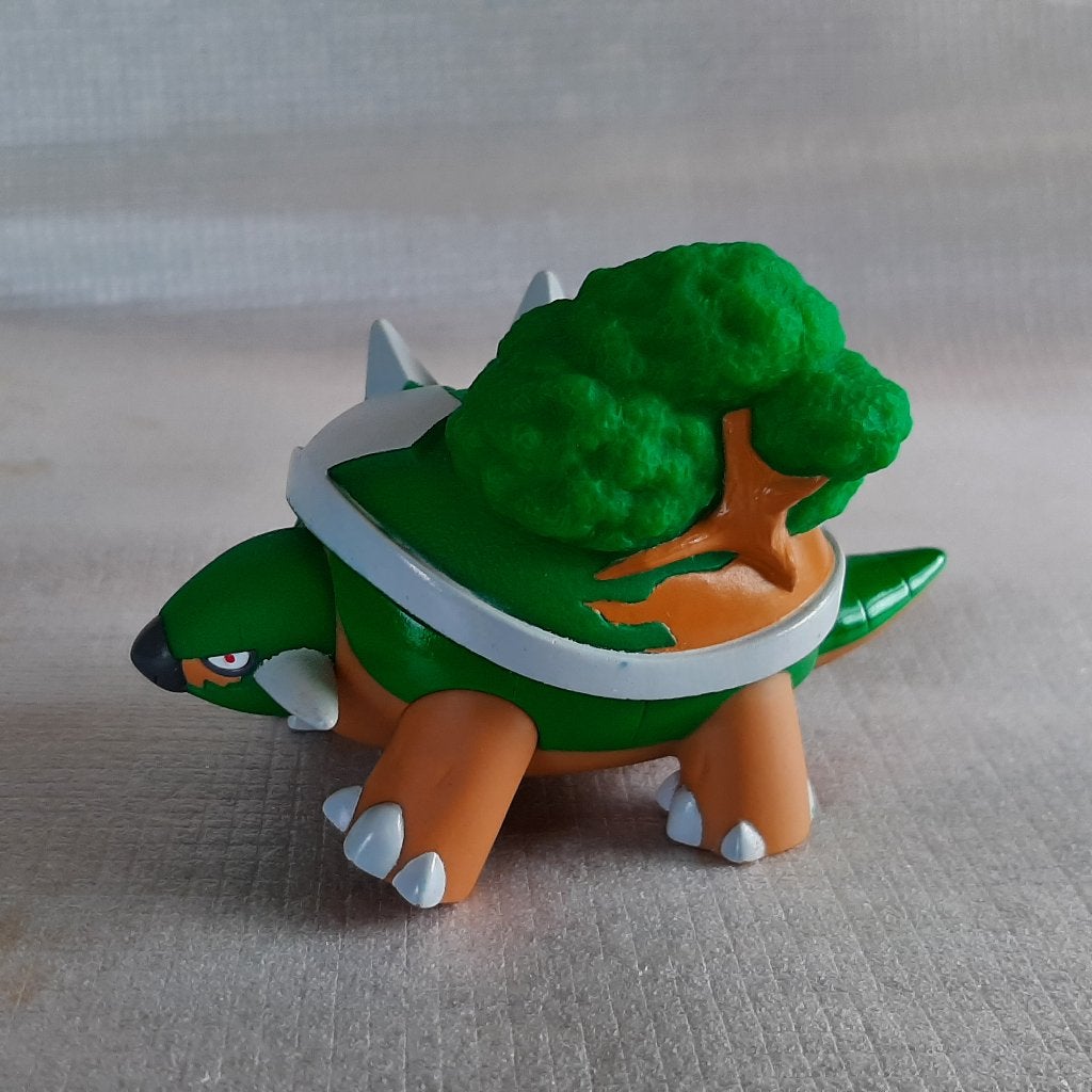 Pokémon figuur Torterra Bandai 2006 beweegbaar Nintendo, Verzamelen, Poppetjes en Figuurtjes, Ophalen of Verzenden, Gebruikt