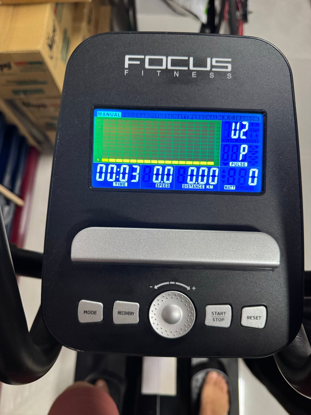 Focus Fitness Fox 3 Crosstrainer - Zo goed als nieuw, Sport en Fitness, Ophalen, Benen, Zo goed als nieuw, Crosstrainer
