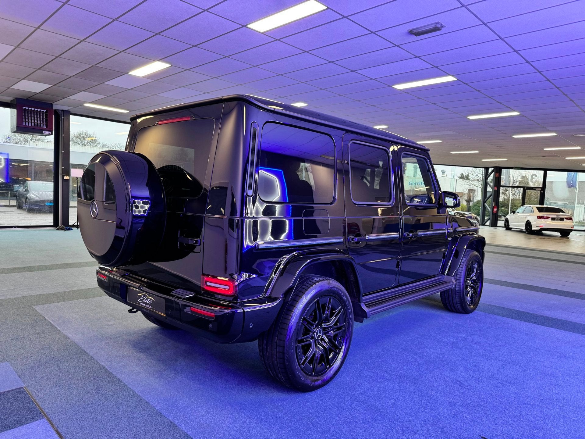 Mercedes-Benz G-klasse 580 met EQ-Technologie Edition One 11, Auto's, Mercedes-Benz, Automaat, Dealer onderhouden, Gebruikt, Zwart