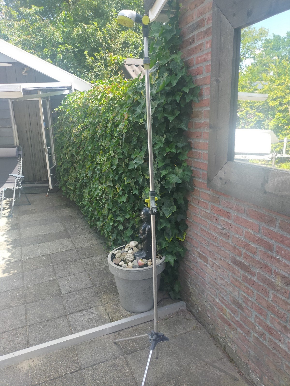 buitendouche, Ophalen, Minder dan 50 watt