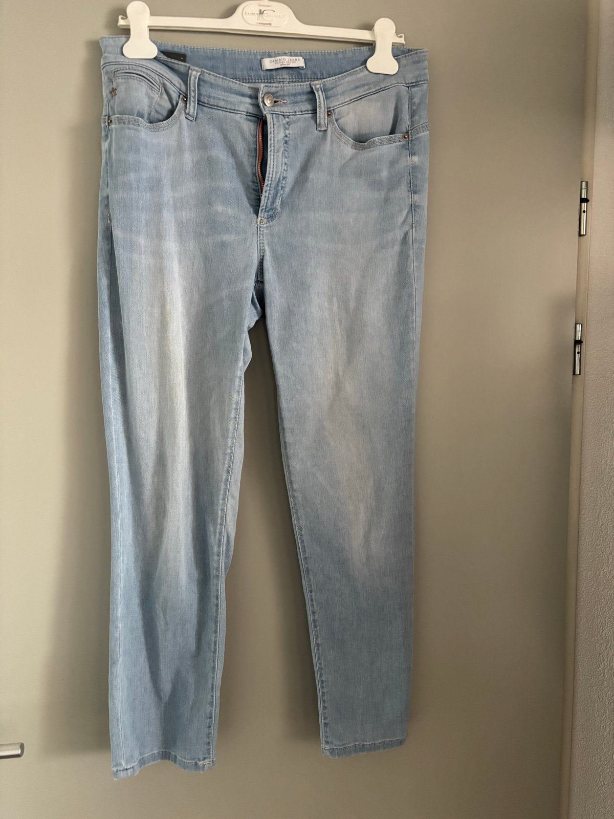 Cambio Dames Spijkerbroek Maat 42, Ophalen of Verzenden, Gedragen, Blauw, W33 - W36 (confectie 42/44)
