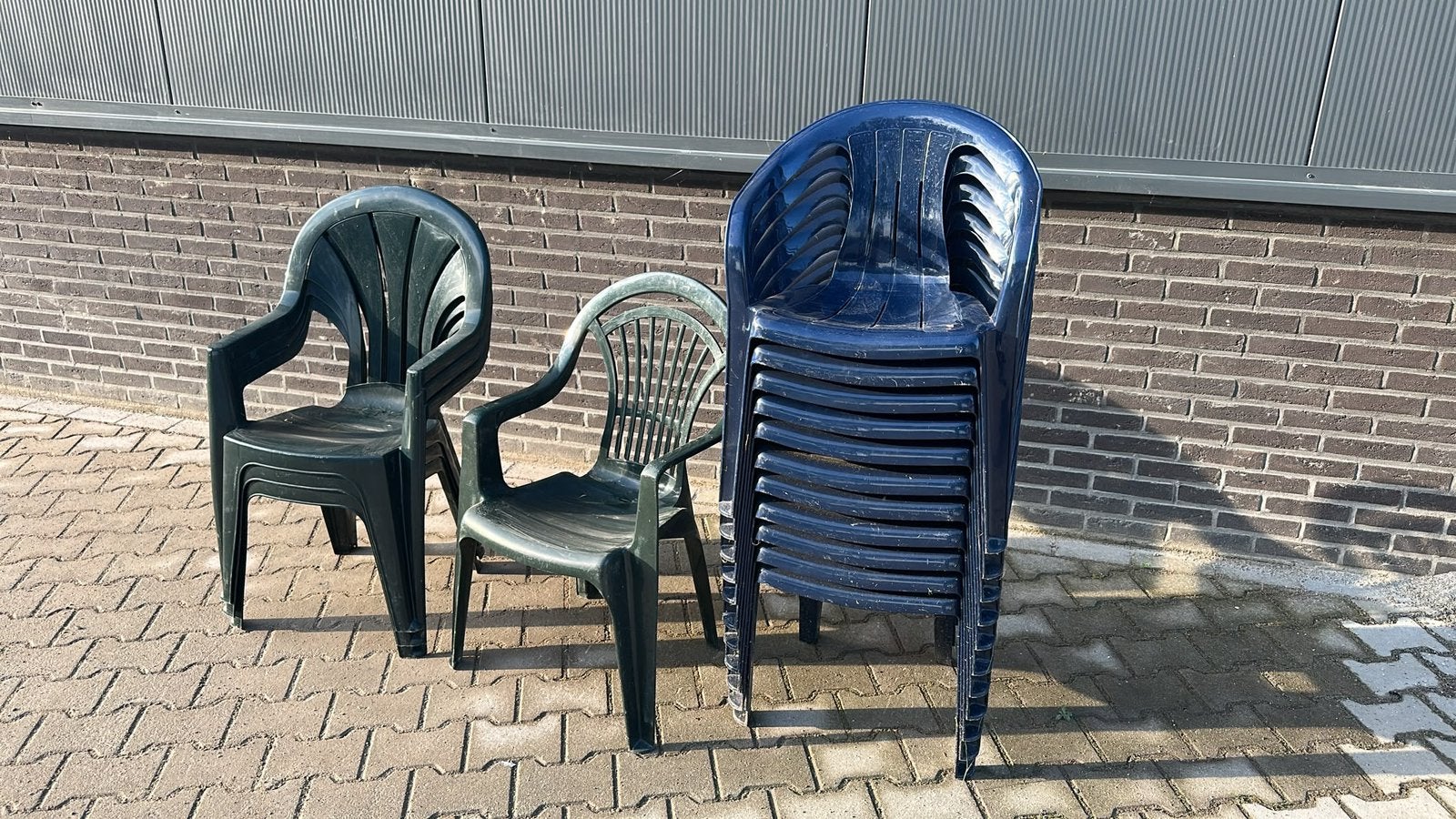 Gratis tuinstoelen., Tuin en Terras, Tuinstoelen, Ophalen of Verzenden, Gebruikt, Kunststof
