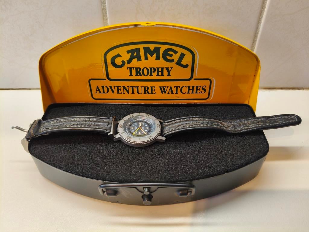 Camel Trophy Adventure Watch - Titanium, Verzamelen, Retro, Ophalen of Verzenden, Overige typen