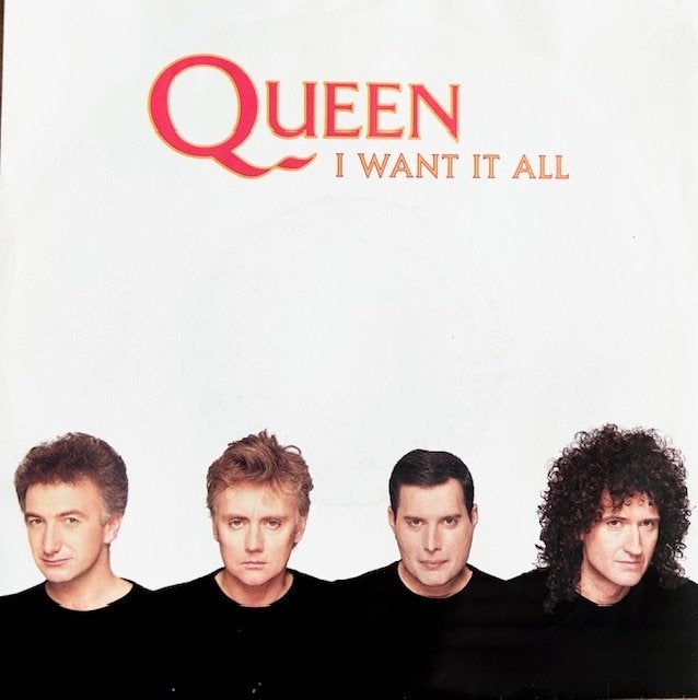 Queen - I Want It All (EU persing), Gebruikt, Fotohoes, 7 inch, Ophalen of Verzenden