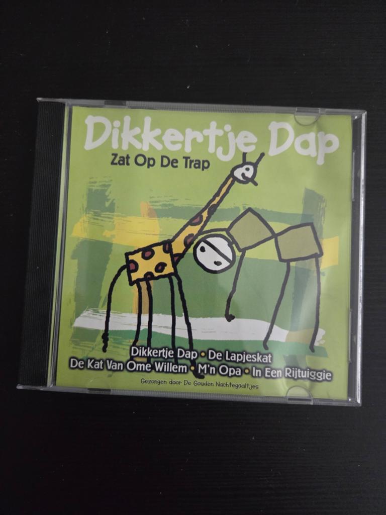 Dikkertje Dap Zat Op De Trap CD - Kinderliedjes, Cd's en Dvd's, Cd's | Kinderen en Jeugd, Ophalen, Zo goed als nieuw, Muziek, 3 tot 5 jaar