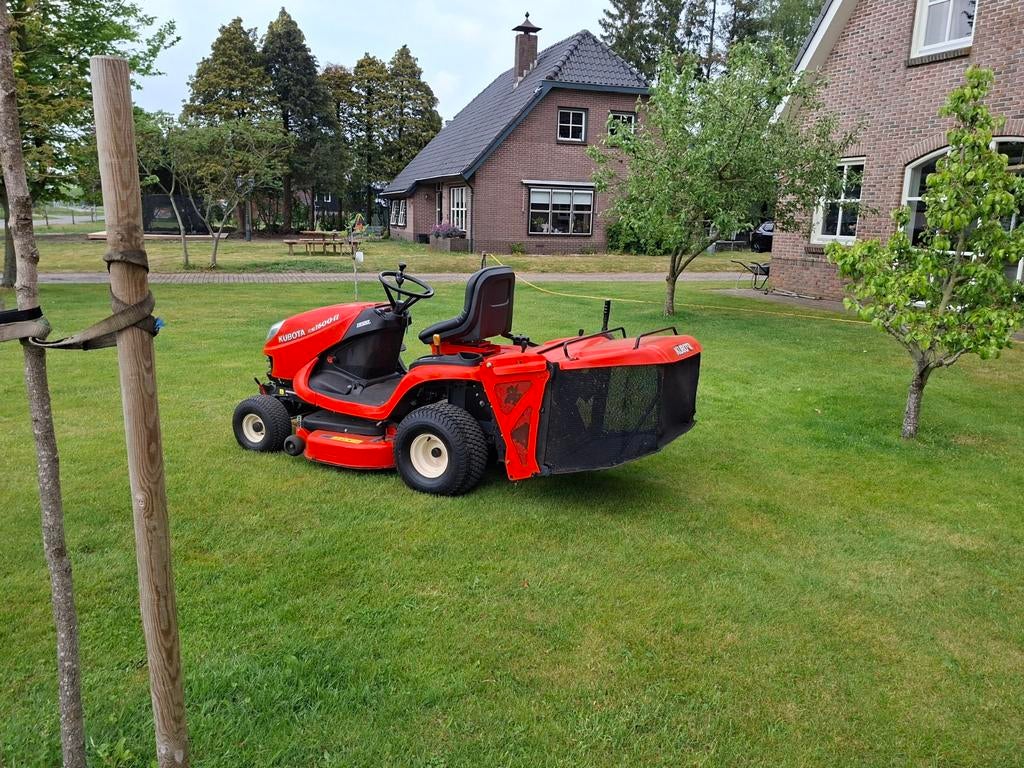 Kubota GR1600-II Zitmaaier - DIESEL, Cirkelmaaier, Gebruikt, Ophalen of Verzenden, Opvangbak