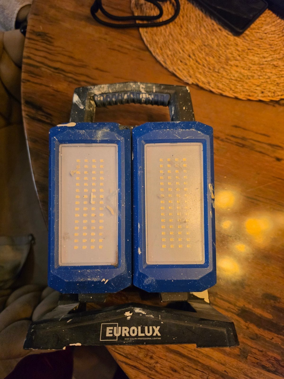 Eurolux LED Bouwlamp / Werkspot - Gebruikt, Gebruikt, Minder dan 50 watt, Met statief, Ophalen of Verzenden