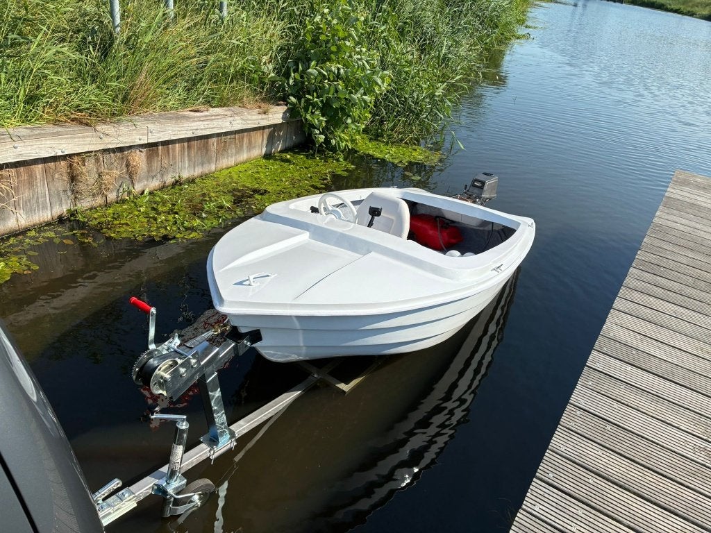 Boot met trailer en motor, Ophalen, Overige merken, Gebruikt, Met afstandsbediening