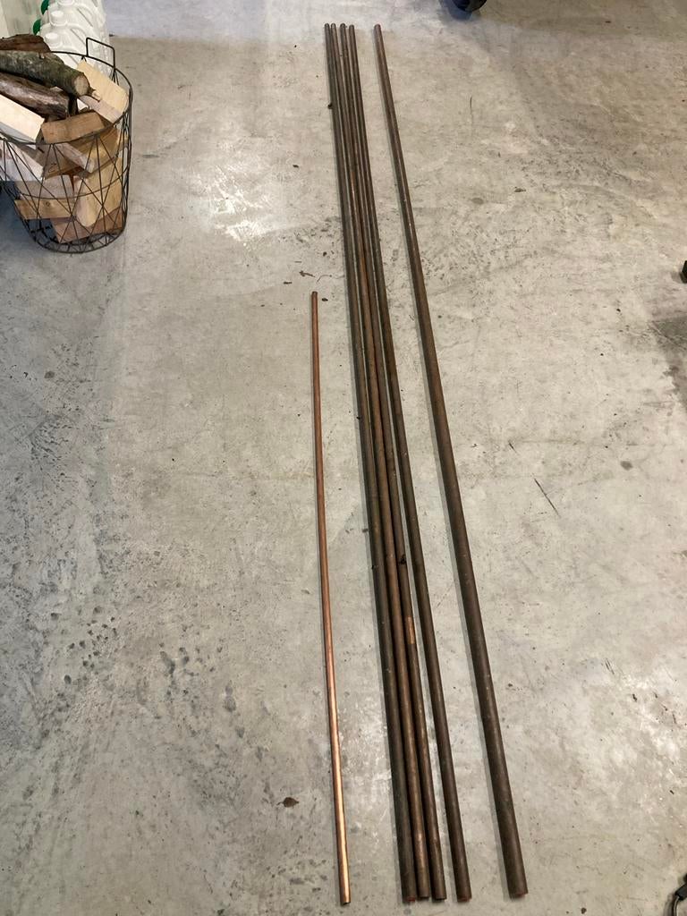 Nieuwe koperen leidingen, Ophalen, Overige materialen, 2 tot 4 meter, Nieuw