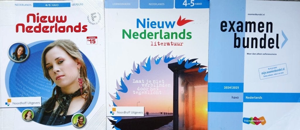 NIEUW NEDERLANDS 5e editie HAVO 4/5 complete bovenbouw SET, Boeken, Gelezen, Verzenden, HAVO, Noordhoff Uitgevers