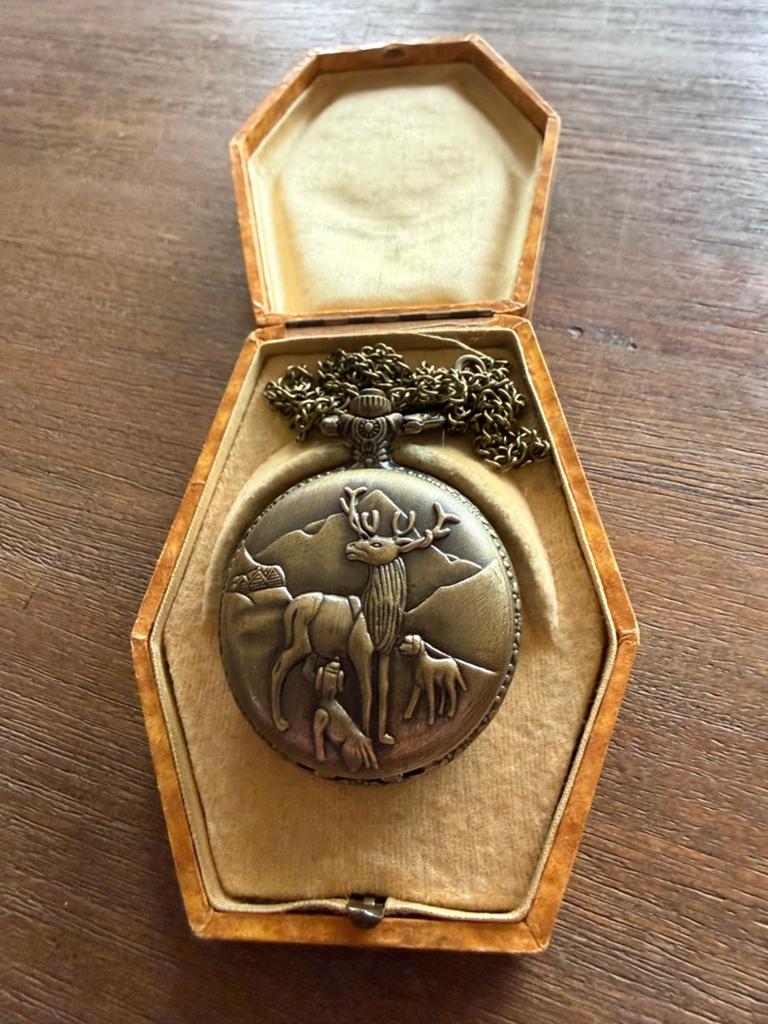 Zakhorloge doosje met zakhorloge, Verzenden