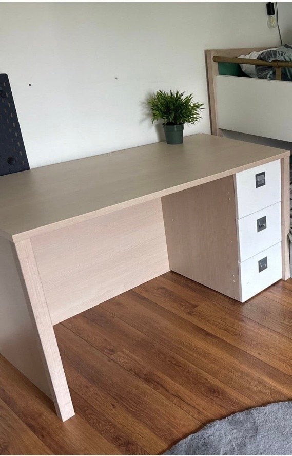 Bureau/commode Linea - 2-in-1 ontwerp, Demontabel, Gebruikt, Ophalen of Verzenden, Overige merken