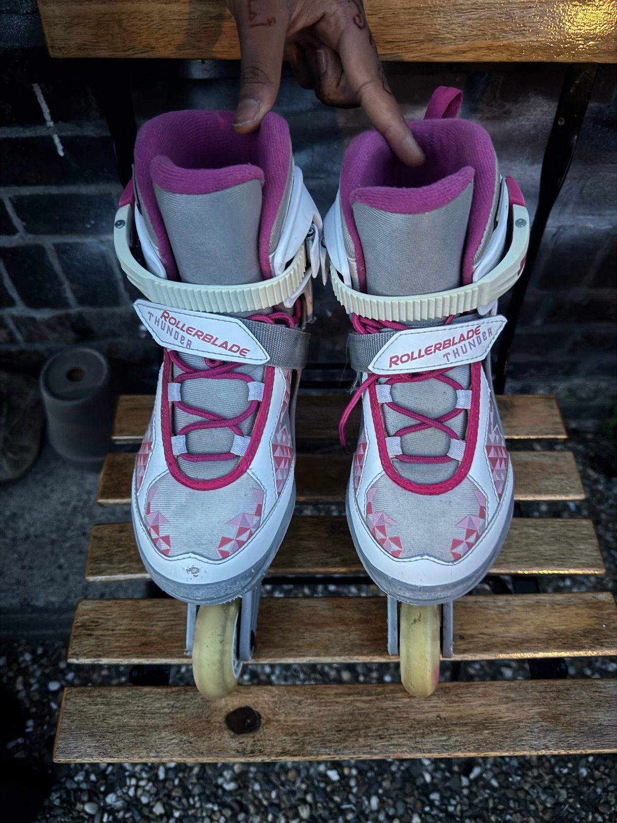 Rollerblade Thunder skeelers - Verstelbaar maat 33-38, Sport en Fitness, Skeelers, Overige merken, Kinderen, Ophalen of Verzenden