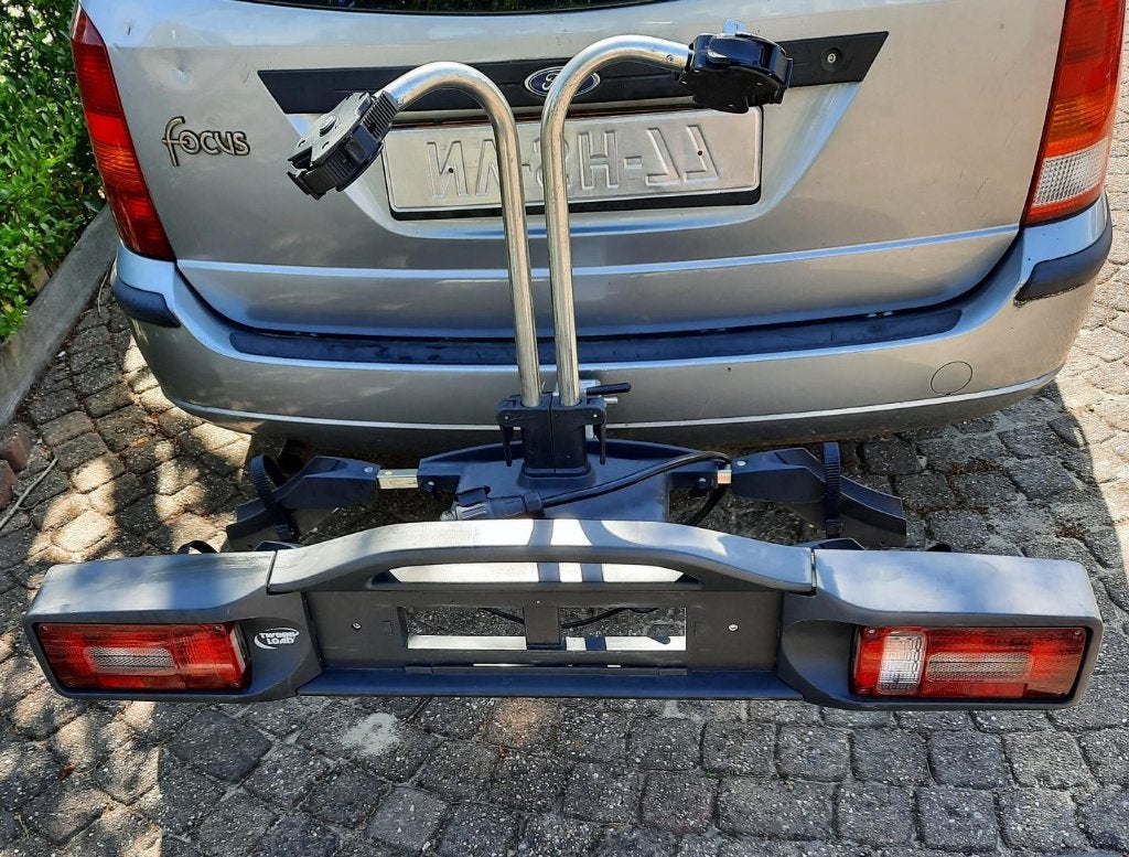Twinny Load Swing fietsendrager voor elektrische fietsen, Ophalen, Zo goed als nieuw, 2 fietsen, Trekhaakdrager