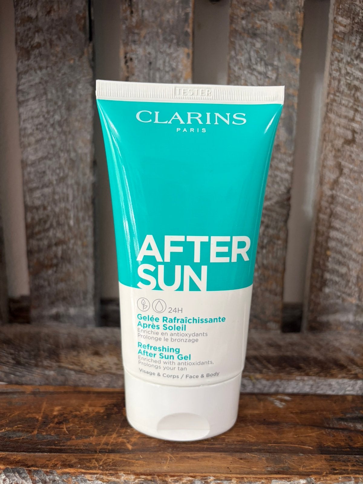 Clarins After Sun 150ML, Ophalen of Verzenden, Zo goed als nieuw, Zonnebrand of After Sun