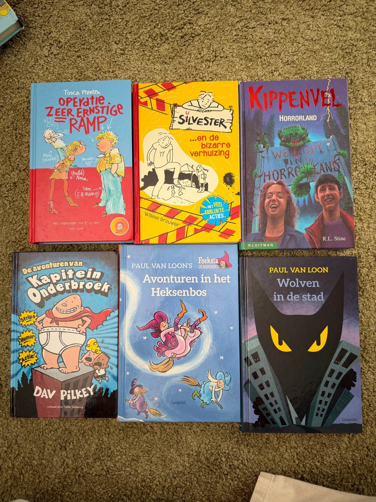Kinderboeken collectie: Avontuur, humor en spanning, Ophalen, Gelezen, Fictie algemeen