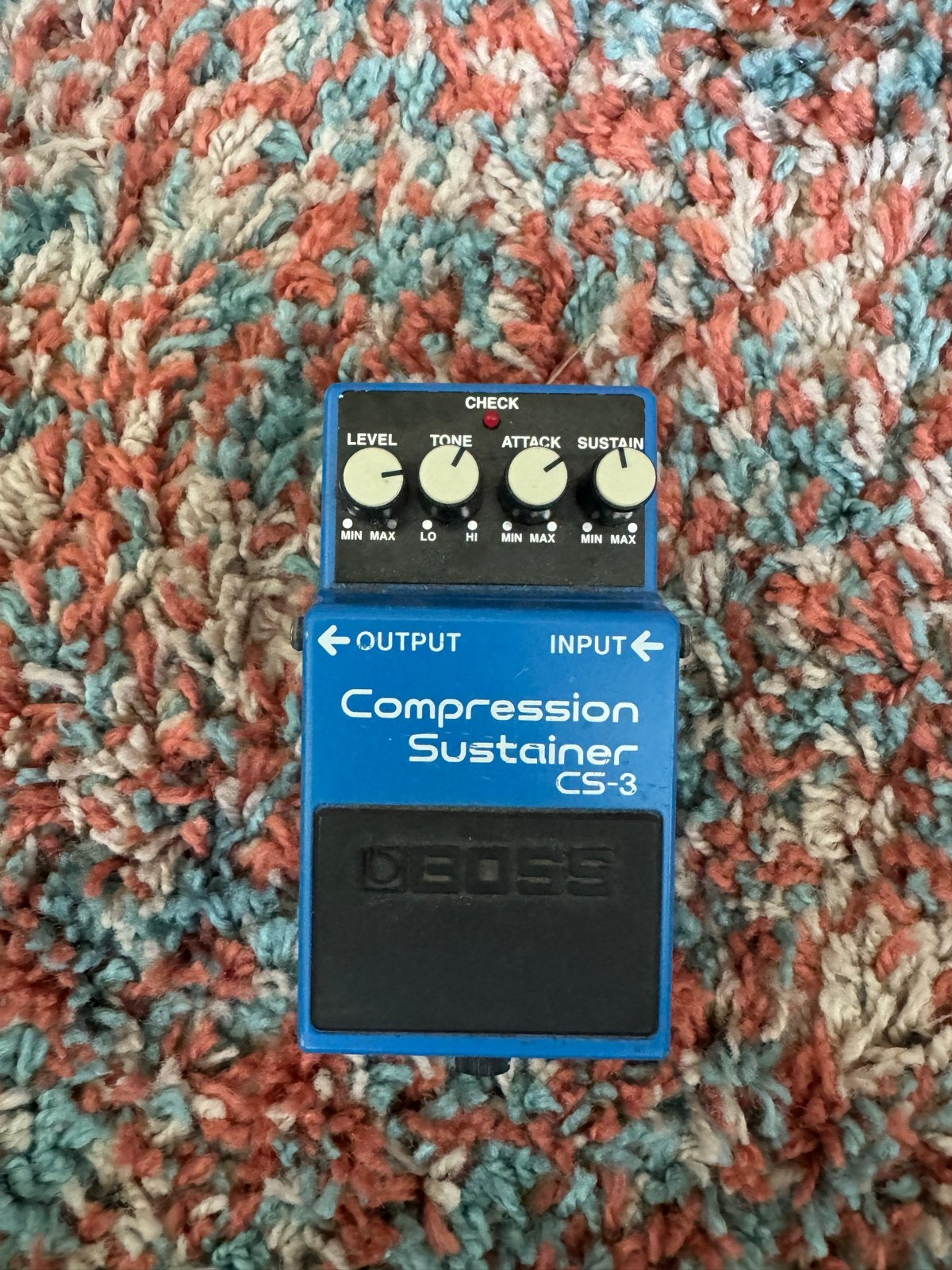Boss CS-3 Compression Sustainer gitaarpedaal, Muziek en Instrumenten, Ophalen, Gebruikt, Compressor