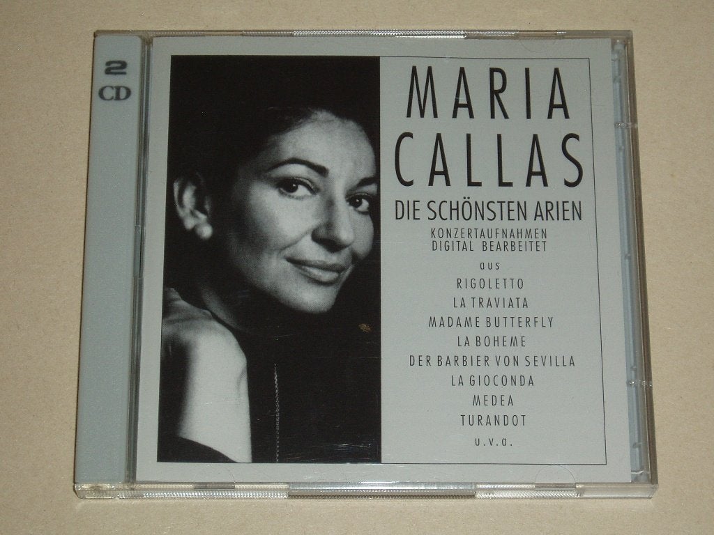 2 CD Maria Callas - Die schonsten arien, Verzenden, Classicisme, Gebruikt, Kamermuziek