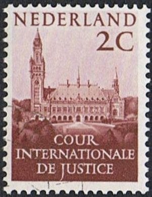 Nederland serie Dienst zegels gestempeld uit 1951/1953, Postzegels en Munten, Verzenden, Na 1940, Gestempeld