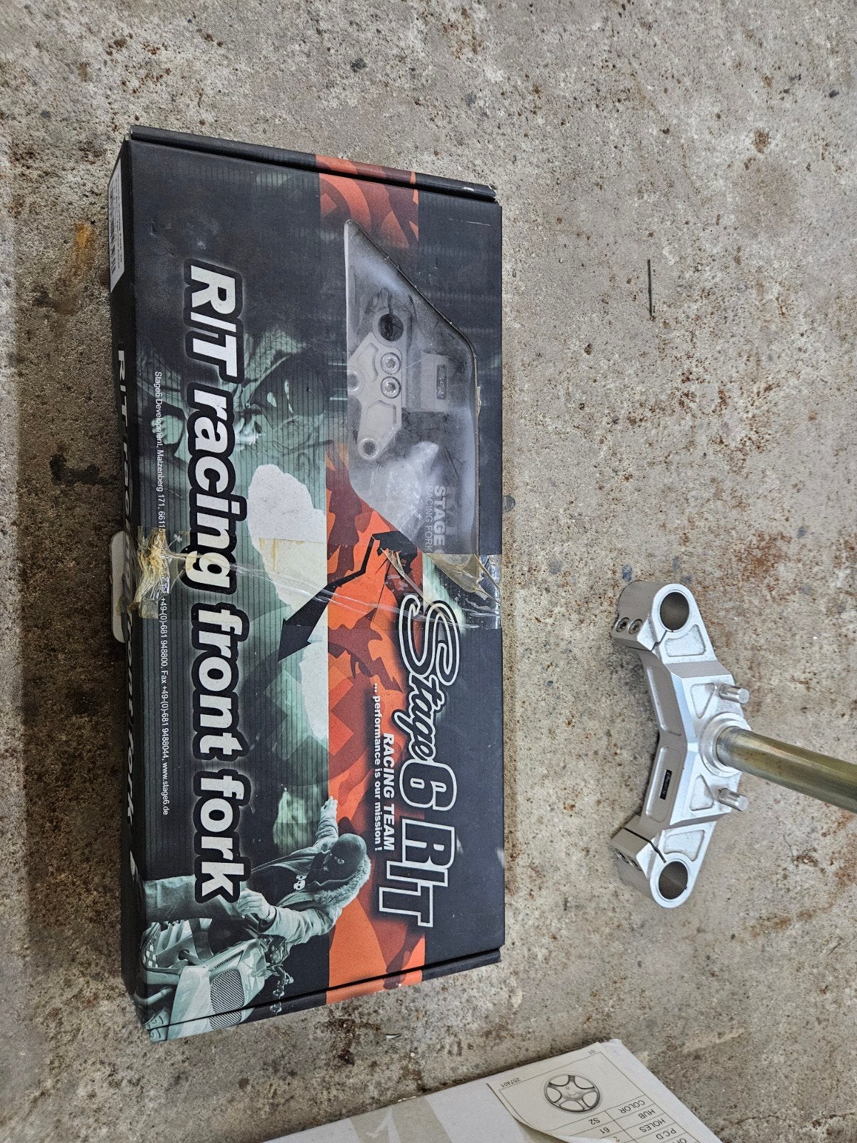 Stage 6 MK1 voorvork poten, Ophalen, Zo goed als nieuw, Overige typen, Yamaha