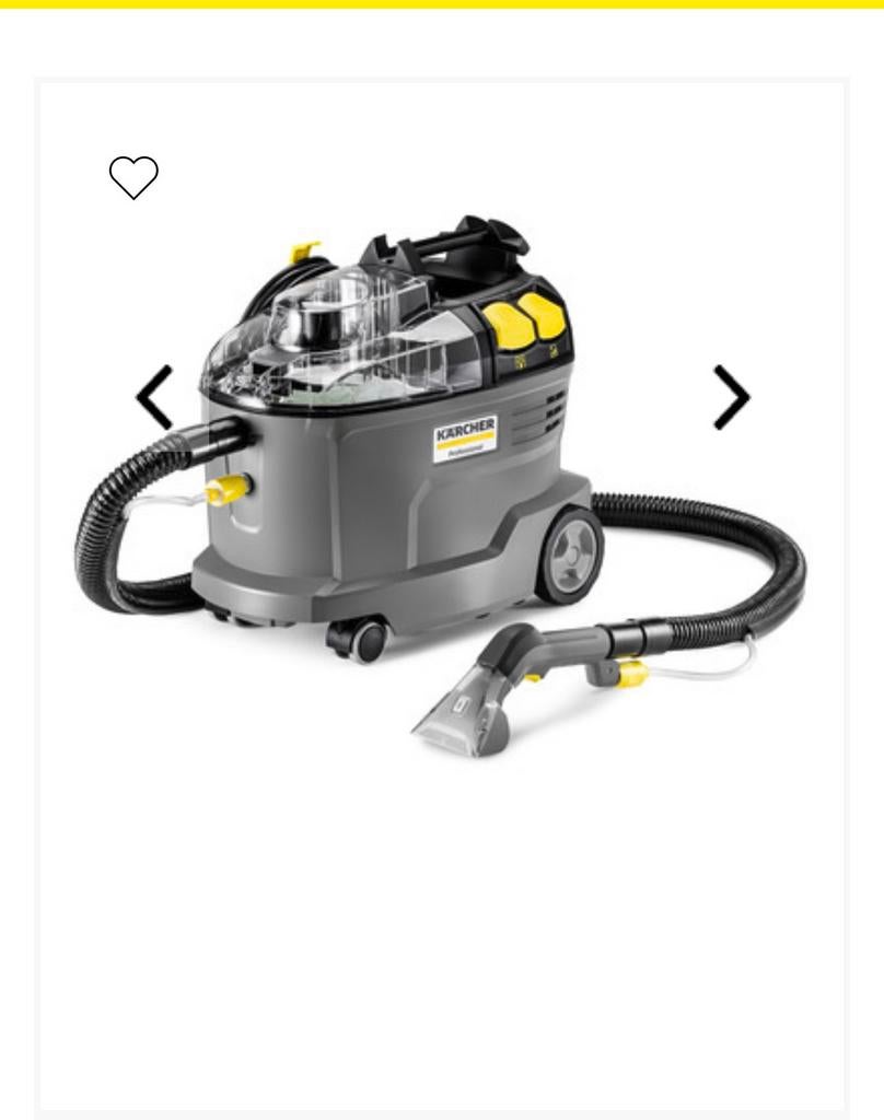 Meubelreiniging Nijmegen, Doe-het-zelf en Verbouw, Reinigingsmachines, Ophalen of Verzenden, Zo goed als nieuw, Waterstofzuiger