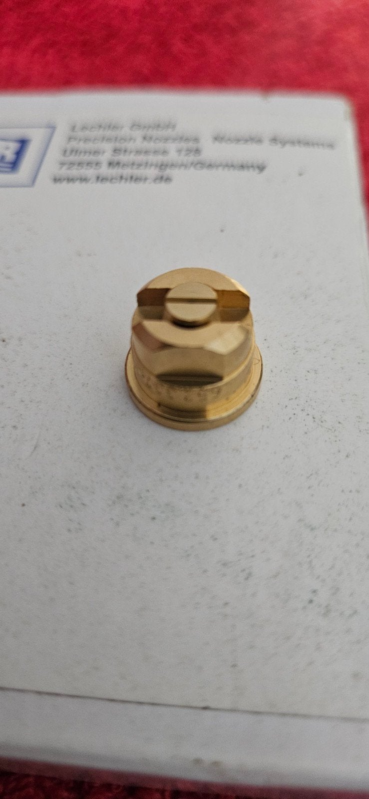 Lechler spuitnozzle voor drukvat spuitpistool, Ophalen of Verzenden, Nieuw