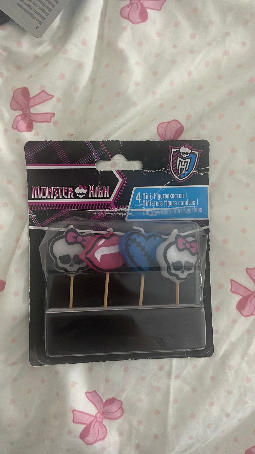 Monster high kaarsjes nieuw, Ophalen of Verzenden, Zo goed als nieuw