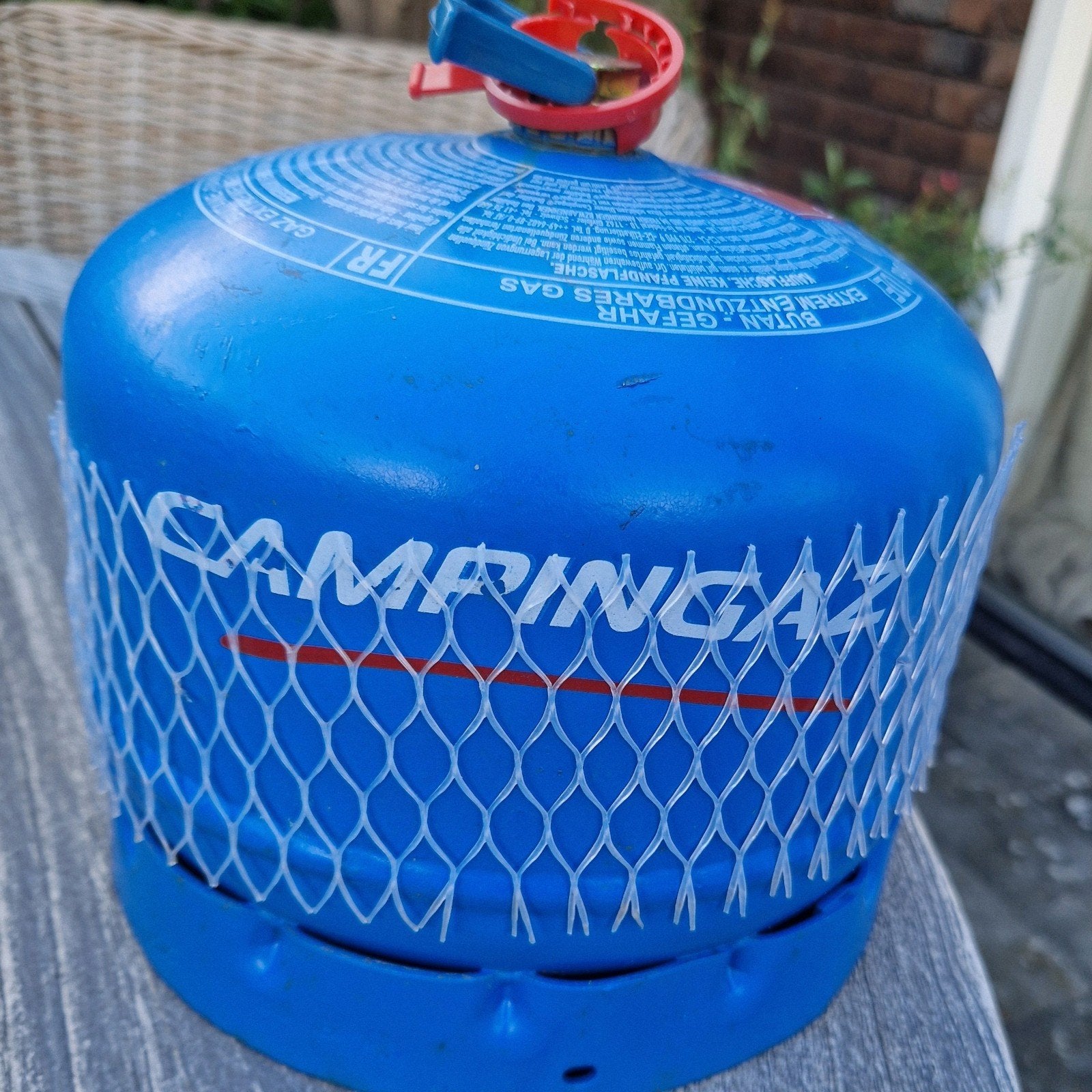 Campinggaz 904 nog half vol, Caravans en Kamperen, Ophalen, Zo goed als nieuw