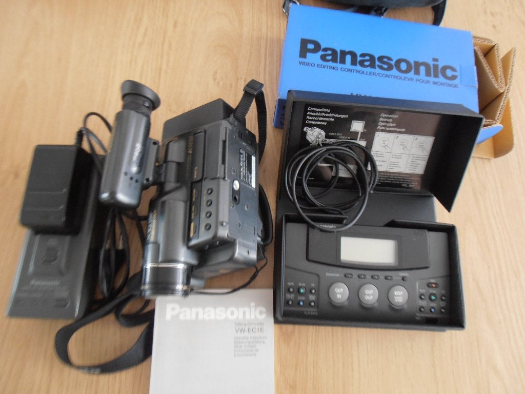 Video Camera Panasonic NV-S7E, Mini dv, Gebruikt, Panasonic, 20x of meer